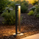 Dark Grey 80cm Bollard Light Modern Slim 3000K 530lm 13W Dark Grey 80cm Bollard Light Modern Slim 3000K 530lm 13W